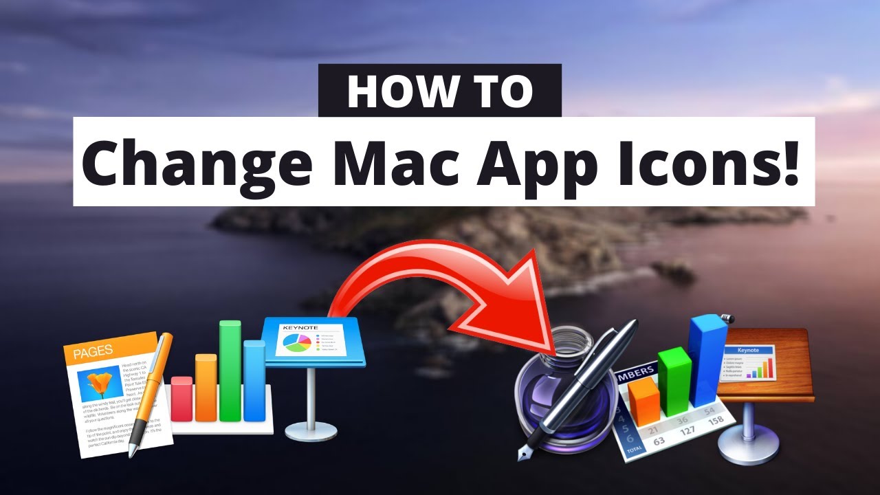 Mac change automator app icon